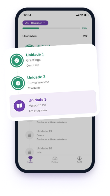 Elyna app – guided lessons